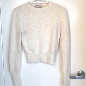 Zara Knit White Longsleeve